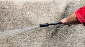 carpet cleaning with pressure washer